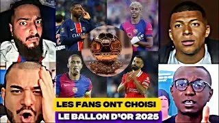 🚨😱 LES FANS ONT D&Eacute;CID&Eacute; DE D&Eacute;FENDRE LEURS FAVORIS AU BALLON D&rsquo;OR