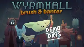 Dad Game about Cleaning and Chatting - Wyrmhall: Brush and Banter Demo