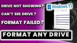 Windows 11 Drive Won’t Format? Fix It Fast