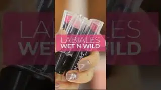#shorts Probando Labiales WET N WILD 💄 #short #wetnwild