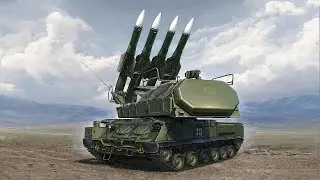 Anti-aircraft missile system Buk-M1-2