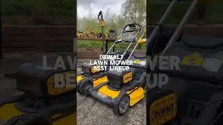 Have you seen these DeWalt battery powered lawn mowers? #tools #landscaping