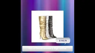 Pile of boots women's high shoes
