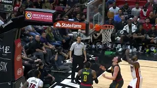 Willie Reed Climbs The Ladder For An Emphatic Putback Slam