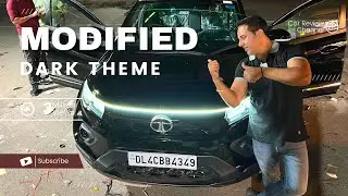 Nexon Dark Modified Dark Theme | Tata Nexon 2022 Dark Edition Modified Skycar