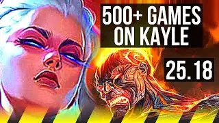 KAYLE & Pantheon vs BRAND & Twisted Fate (ADC) | 500+ games | EUW Master | 25.18
