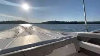 Sea Ray Acceleration to Full Speed!
