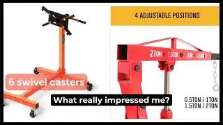 Lift Power Unleashed: The Ultimate Engine Crane in Action 💪