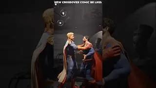 Superman vs homelander new comic be like😡 #shorts #homelander #mk1