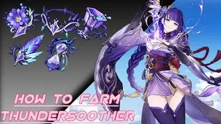 How to farm Thundersoother Artifact with Low Level party in Genshin Impact