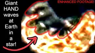 Cosmic hand 🫲 seen in ⭐ star !