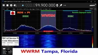 94.9 WWRM - Tampa, Florida captada en Zapopan (oeste), M&eacute;xico