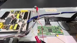 Recuperación de Panel LG en Pantalla ATVIO 55 pulgadas usando Programador QK VGH VGL