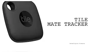 Tile Mate 1Pack Black  Bluetooth Tracker Keys Finder and Item Locator for Keys Bags and More Up