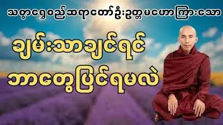 ချမ်းသာချင်ရင်စိတ်ကိုပြင် - သစ္စာရွှေစည်ဆရာတော်ဦးဥတ္တမ #တရားတော် #တရား #တရားတို #ချမ်းသာနည်း#Buddha