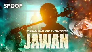 JAWAN Full Movie | Vikram Rathore Entry Scene | Srk Jawan Shahrukh Khan Belt Fight Scene Spoof
