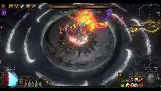 3.26) Poe mercenary league Scion aurabot + smoulderstrike merc uber elder semi-afk kill