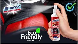 Blueoxy Shine Protectant Spray | Vinyl Shiner | Rubber Shiner | Leather Shiner | Cleaner | 200 ML