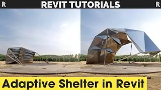 Adaptive Shelter | Revit | Adaptive Family