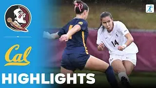 Florida State vs California | NCAA College Women's Soccer | Highlights - October 19, 2025