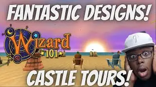FANTASTIC DESIGNS! Wizard101 Castle Tours!