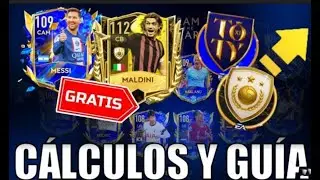 TOTY E ICONOS GRATIS! 🤑 C&Aacute;LCULOS Y GUIA COMPLETA DEL EVENTO DE LOS TOTY!🤠✅ FIFA MOBILE 23