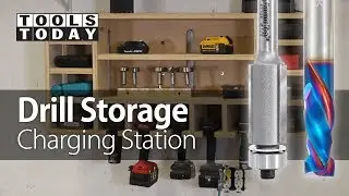 CNC Project: Building a Drill Storage Charging Station