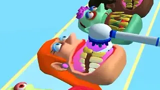 Teeth Runner 💯 ♻️ 🎃 ⚠️ all levels | GamePlay Android and iOS