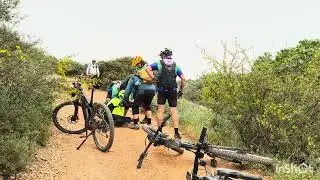 Cycling in Israel Crossing the Galilee from Ein Hamifratz to Genosar