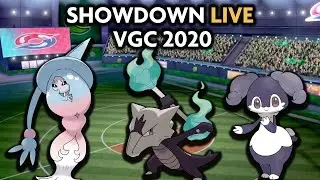 An ALOLAN MAROWAK Trick Room Team! (Pokemon Showdown VGC 2020 Live)