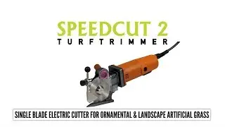 Speedcut 2 - Electric Single Blade scissors for synthetic turfs and sports flooring