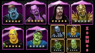 All Zombies Superstars Super Moves WWE Mayhem