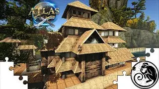 Pagoda Base Build Showcase - Atlas Blackwood - Ep 6 - IronGeek Servers