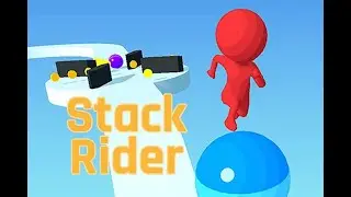 Stack Rider🎱🔝 All Level Gameplay Walkthtourgh Tutorial Level 11-20 (İOS,ANDROİD)#gameplay #3d