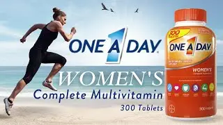 One A Day Women's Multivitamin, 300 Tablets | B07NNTRVS9 | #supplements #shorts #videoproduction