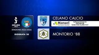 Eccellenza Abruzzo | 20&deg; giornata: Celano - Montorio 88 (3-1)
