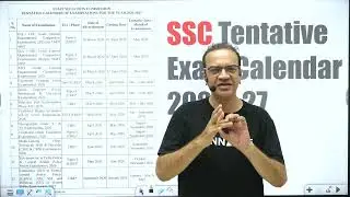 🗓️SSC 2026-27 Exam Calendar Out II SSC 8th Edition Chapter wise books I eduquity based pattern books
