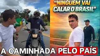 Nikolas faz Caminhada de Minas a Brasília pelo País!