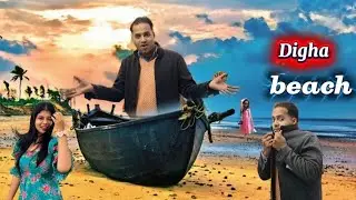 Digha beach 🏖️ vlog || full enjoy 😜 4k video || lucky Telecom mobile shop honour Amjad Khan