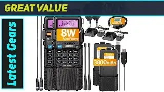 Tenway UV-5R Pro: The Best 8W Dual Band Ham Radio for Your Adventures!
