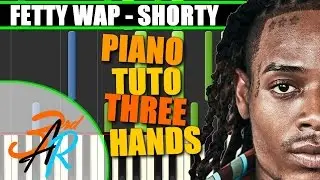SHORTY (Fetty Wap || ZOOVIER) Piano Tutorial / Cover SYNTHESIA + MIDI & SHEET