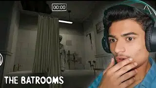 I Spent 24 Hours In A Horror Game Bathroom