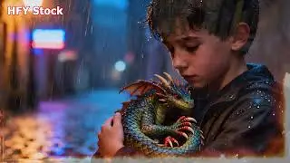 A human boy embraces a hidden Dragon Prince. HFY