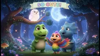 The Mysterious Owl Song at Night 😨 What Is Calling Dino Friends