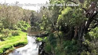 Nannup - old railway bridge and Tank 7 lookout/mountain bike track