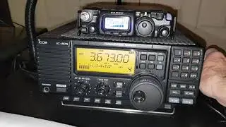 SSB Signal to Noise Ratio demo IC-R75 V's FT-818