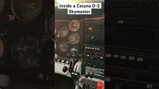 Inside a P-47 and a Cessna O-2 Skymaster