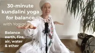30-минутная кундалини-йога для баланса и дыхания | Крийя для таттв | Yogigems