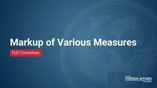 Markup of Various Measures 01.21.26