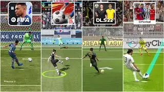 FIFA MOBILE 22 🆚 VIVE LE FOOTBALL 2022 🆚 DLS 22 🆚 eFootball PES | PENALTY COMPARISON 🔥💥